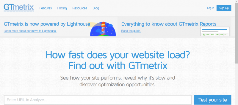 Everything You Wanted To Know About GTMetrix Speed Test Tool